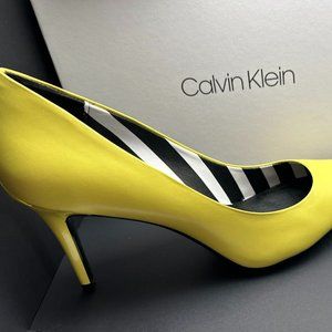 Calvin Klein “Gayle” Kid Lime Heels
